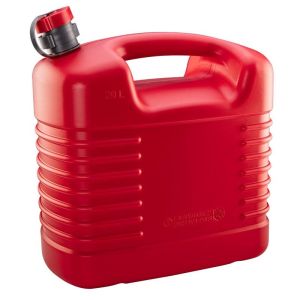 Каністра Neo Tools паливна 20л пластик HDPE, гнучкий злив, 1.46кг, червоний