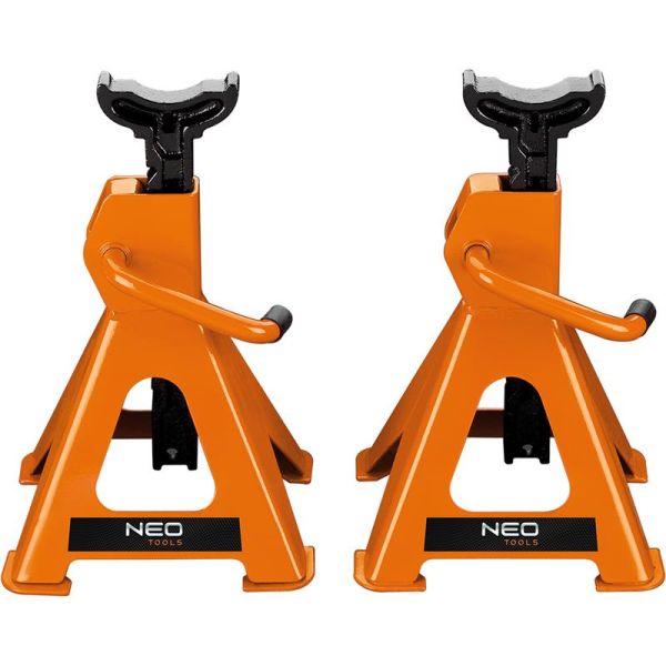 Опора під автомобіль Neo Tools, 2т, 278-423мм, 2 шт.