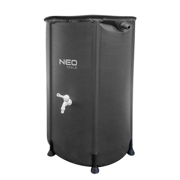 Контейнер для води Neo Tools, складаний, 250л, ПВХ, стійкість до УФ, 3/4", 60х88см