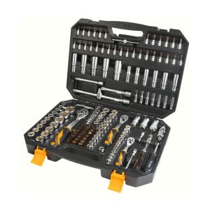 Набір інструментів Tolsen Профі, 1/2&quot;, 1/4&quot;, 175шт, CrV