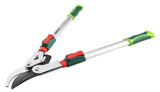 Сучкоріз площинний Verto, телескопічний, тримач алюміній, антиковзний, d 45мм, 670-970мм, 1544гр
