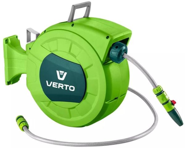 Котушка зі шлангом Verto автоматична 20м+2м шланга 1/2&quot;