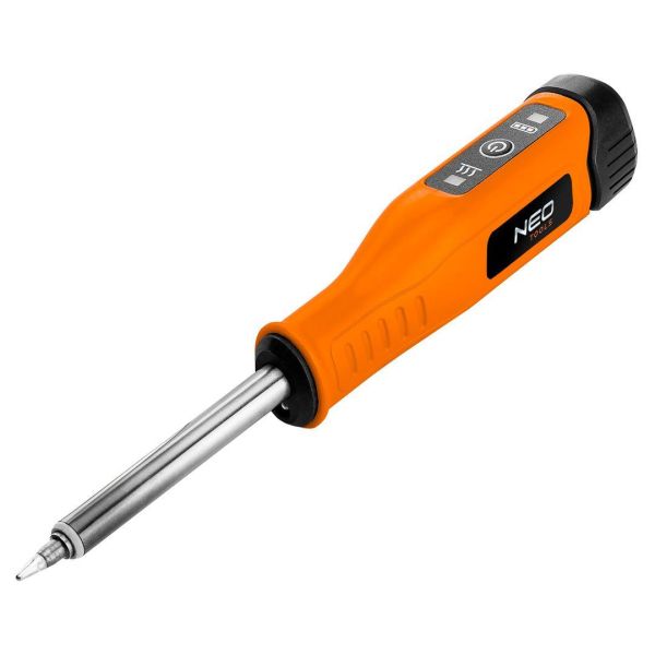 Паяльник акумуляторний Neo Tools 450°CС 4В 2.5А*год світлодіодна підсвітка