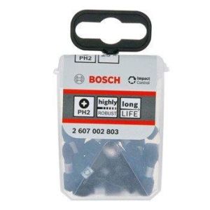 Біти Bosch Professional Impact Control для ударного дриля, РН2х25мм, набір 25шт