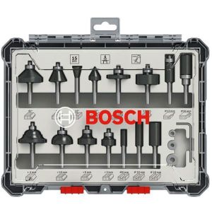 Набір комбінованих фрез Bosch Professional 6мм 15шт