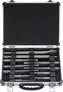 Набір свердел та зубил Bosch Professional SDS-plus, кейс, 11шт