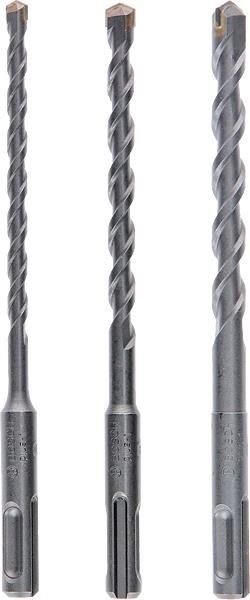 Набір бурів по бетону Bosch Professional SDS-Plus, 6,8,10мм, 3шт