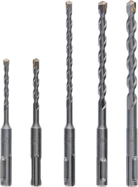 Набір бурів по бетону Bosch Professional SDS-Plus, 5,6,6,8,10мм, 5шт