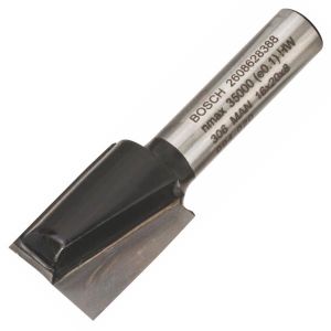 Фреза пазова Bosch Professional з двома лезами Std S8 D16 L20