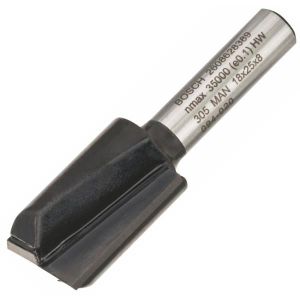 Фреза пазова Bosch Professional з двома лезами Std S8 D18 L25