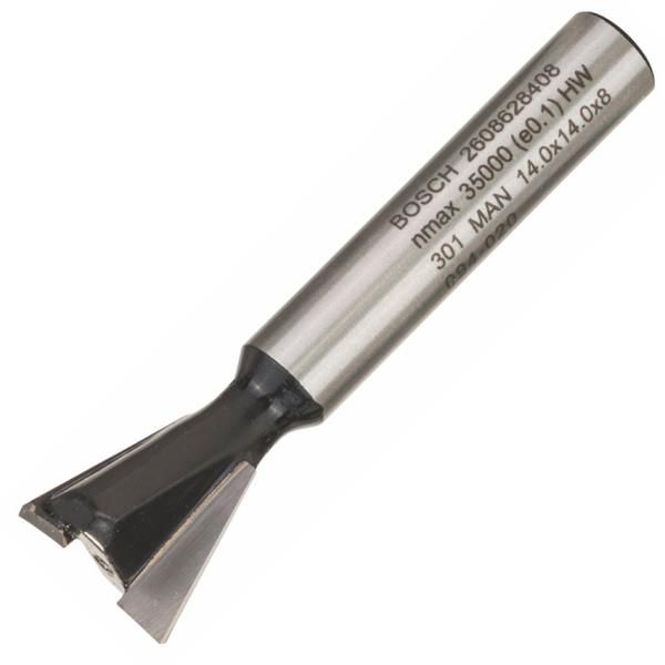 Фреза пазова Bosch Professional ЛГ Std S8 D14 L14 15°C