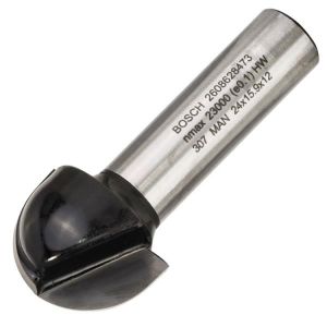 Фреза галтельна Bosch Professional Std S8 R12 D24 L15.9