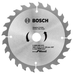 Диск пиляльний Bosch Professional Eco for Wood 160x20/16-24T