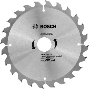 Диск пиляльний Bosch Professional Eco for Wood 200x32-24T