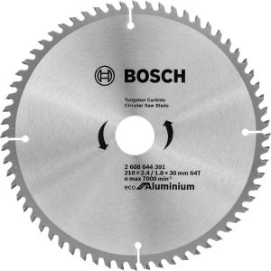 Диск пиляльний Bosch Professional Eco for Aluminium 210x2.4x30-64T