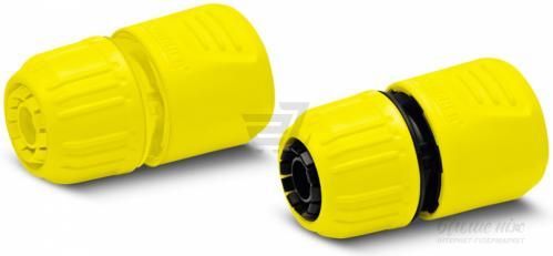 Конектор для шланга Karcher, 2 од., 1/2&quot;- 5/8&quot;, з аквастопом 1/2&quot;- 5/8&quot;