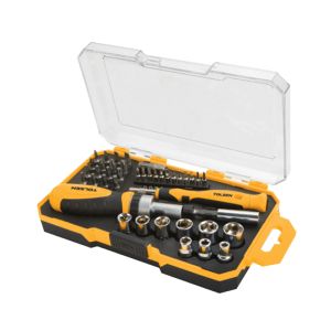 Біти Tolsen, набір 42шт, бітотримач, 1/4&quot;