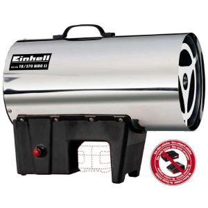 Обігрівач газовий акумуляторний Einhell GE-HG 18/370 Niro Li - Solo 18В 37кВт 1000м3/год 2693г/год 4.65кг без АКБ та ЗП