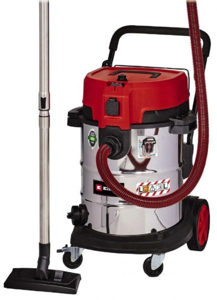 Пилосос професійний Einhell TE-VC 2350 SACL 1600Вт 230мБар контейнер 50л розетка клас L 13.1кг
