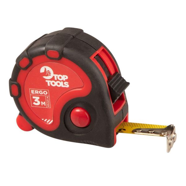 Рулетка Top Tools, сталева стрічка, 3мх16мм
