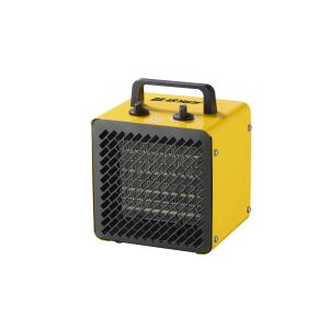 Теплова гармата електрична 2E Ceramic, 2кВт, 20м2, 142м3/год, керамічний нагрів. елемент (PTC), жовтий, 1.3кг