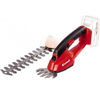 Ножиці для трави акумуляторні Einhell GE-CG 18/100 Li-Solo 18В PXC 10см крок різу 8мм 1.06кг без АКБ та ЗП