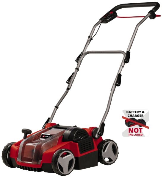 Аератор-скарифікатор акумуляторний Einhell GE-SC 36/35 Li - Solo 36В 35см безщітковий ножі 16шт 9.94кг без АКБ та ЗП