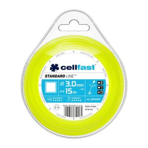 Ліска косильна Cellfast квадрат 3.0x15м