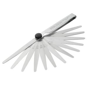 Щупи вимірювальні Tolsen, набір 13 пластин, 0.05-1.0мм