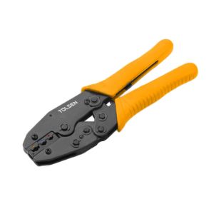 Кліщі обтискні Tolsen Профі, для обтиску наконечників 0.5-6мм кв., 220мм