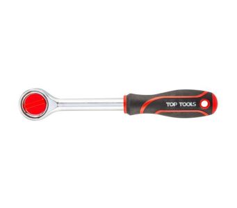 Ключ-тріскачка Top Tools, 3/8&quot;, 24 зубців, 200мм