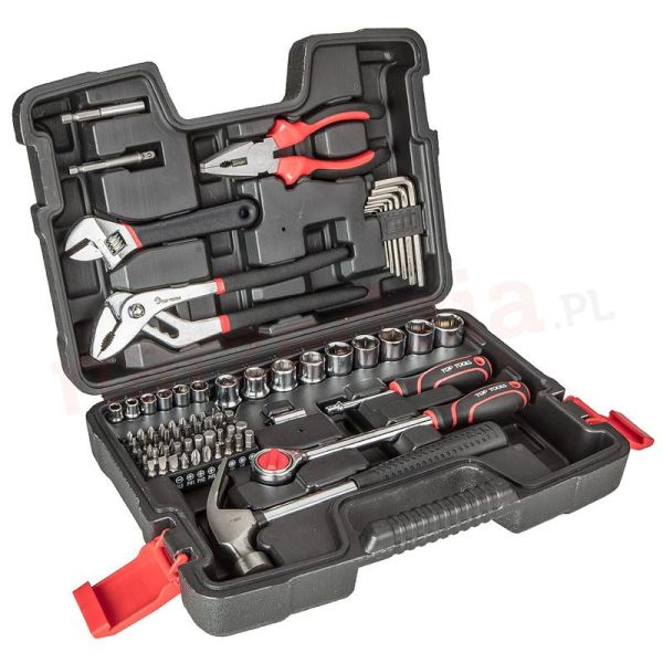 Набір інструментів Top Tools, 1/2", 1/4", 81шт, універсальний