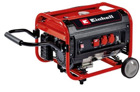 Генератор бензиновий Einhell TC-PG 35/E5, 230В (1 фаза), 2.6/3.1кВт, ручний стартер, AVR, 41.2кг