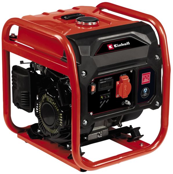 Генератор бензиновий інверторний Einhell TC-IG 1100, 1.1кВт, 3600об/хв, 1х230В(1 фаза), 4.35А, бак 6.5л, 95дБ, ручний стартер, 20.6кг