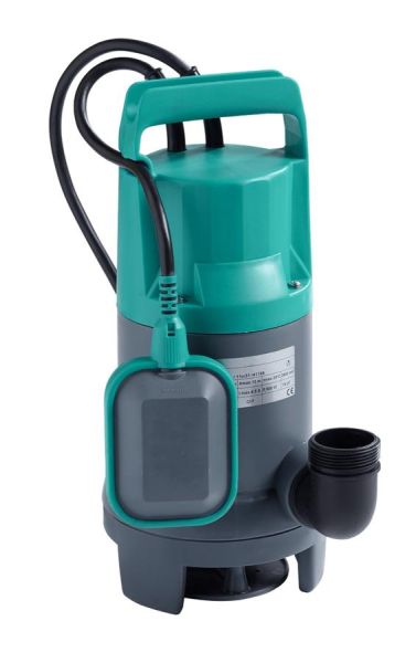 Насос дренажний Wilo Initial Waste 16-11, 3 бар, 10980 л*год, вис. 9м, глиб. 5м, кабель 10м, 0.75кВт, 6.3кг