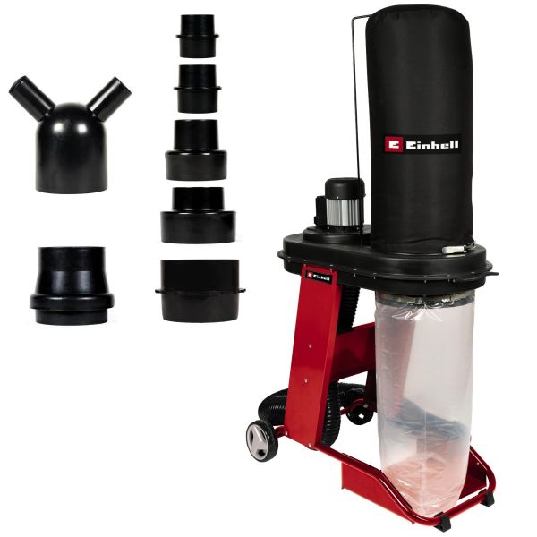 Пилосос для стружки Einhell TE-VE 550/1 A 550Вт 2850об/хв 1150м3/год 1.6Кпа 65л 20.8кг