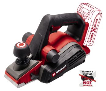 Рубанок акумуляторний Einhell Professional Einhell Professional TP-PL 18/3 Li BL - Solo PXC 18В 82мм до 2мм 2.63кг без АКБ та ЗП