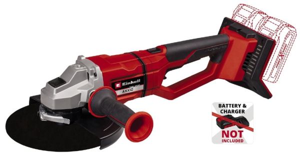 Шліфмашина кутова акумуляторна Einhell Professional AXXIO 36/230 Q безщіткова 230мм PXC 36В 6600об/хв 4.21кг без АКБ та ЗП