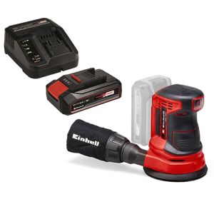 Шліфмашина ексцентрикова акумуляторна Einhell TE-RS 18 Li Kit 18В акб 1х2.5А*год 125мм 14000-22000об/хв 1.2кг
