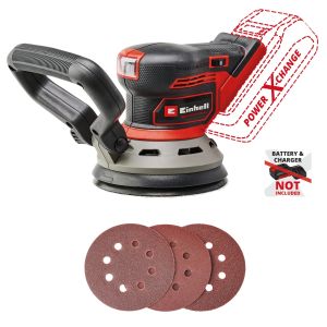 Шліфмашина ексцентрикова акумуляторна Einhell Professional TP-RS 18/32 Li BL - Solo PXC 18В безщітков d125мм 1.12кг без АКБ та ЗП