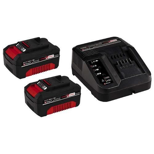 Набір акумулятора та зарядного пристрою Einhell Starter-Kit PXC 2x18В 3А*год