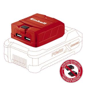 Зарядний пристрій Einhell TE-CP 18 Li USB PXC 18В1А/2.1А 2хUSB 0.06кг