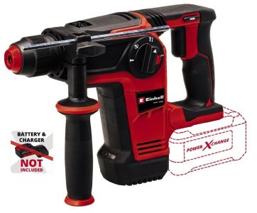 Перфоратор акумуляторний Einhell Professional TP-HD 18/26LI BL - Solo безщітковий SDS-plus PXC 18В 2.6Дж 3кг без АКБ та ЗП