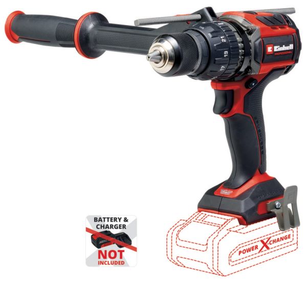 Шурупокрут-дриль ударний акумуляторний Einhell Professional TP-CD 18/120 Li-i BL - Solo PXC 18В безщітковий 120Нм 1.71кг без АКБ та ЗП