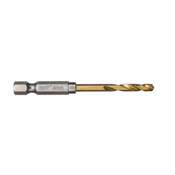 Свердло по металу Milwaukee RedHEX HSS-G TiN, 4х26х71.5мм, 2шт