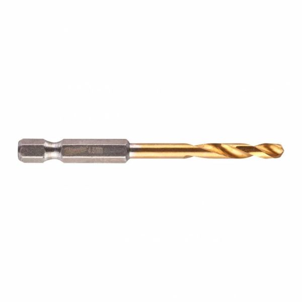 Свердло по металу Milwaukee RedHEX HSS-G TiN, 4.5х29х76мм