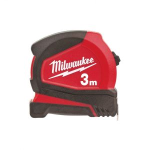 Рулетка Milwaukee Pro Compact , 3мх16мм, з фіксатором змотування, АБС-пластик
