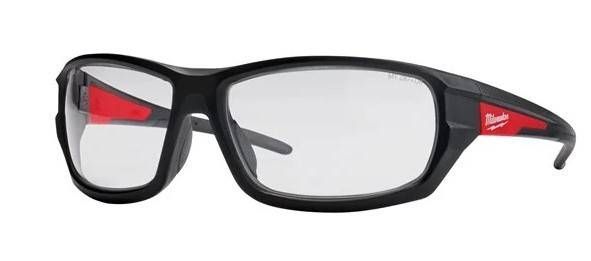 Окуляри захисні Milwaukee Performance, протиосколкові, лінзи-сірі, полікарбонат