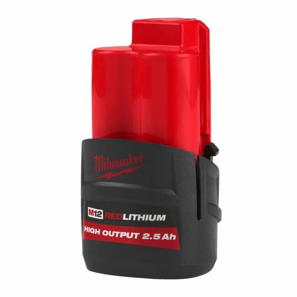 Акумулятор Milwaukee Redlithium M12 12В 2.5А*год 0.2кг