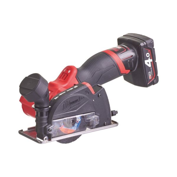 Шліфмашина кутова акумуляторна Milwaukee M12 FCOT-422X 76мм 12В 1x4А*год 1x2А*год ЗП М12-18С 20000об/хв 1.1кг кейс